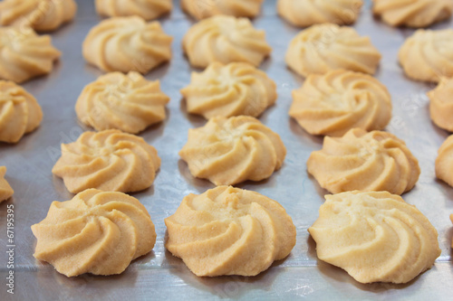 Butter cookies.