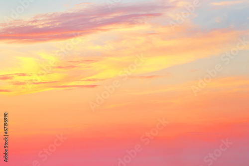 Tropical sunset background © hramovnick
