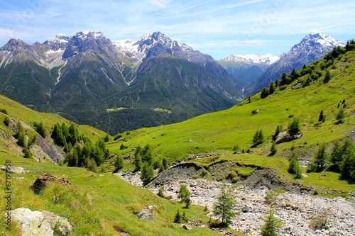 Unterengadin Landschaft