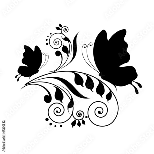 butterflies design