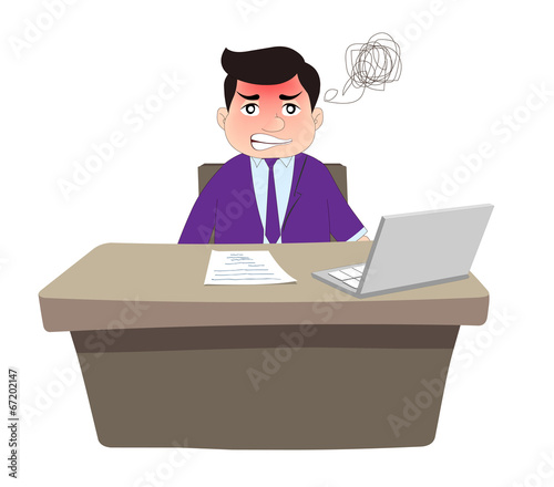 angry boss