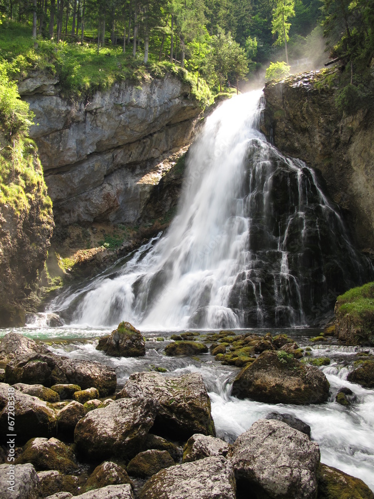 Fototapeta premium gollinger wasserfall