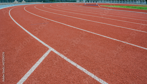 Athletics Track Lane