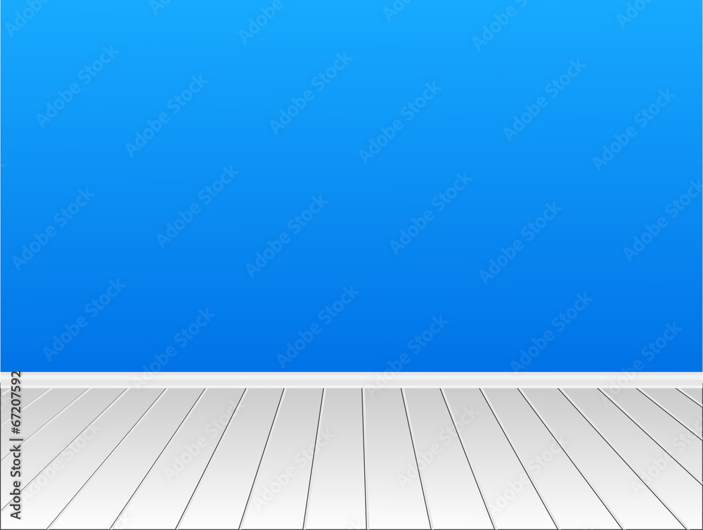 Fototapeta premium Nice room with a wall for your content