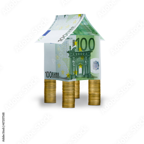 Haus aus Geld photo