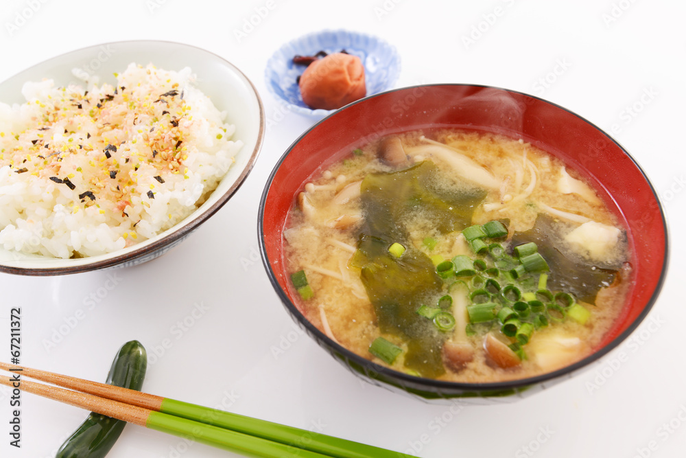 おいしそうな味噌汁 おいしそうな味噌汁