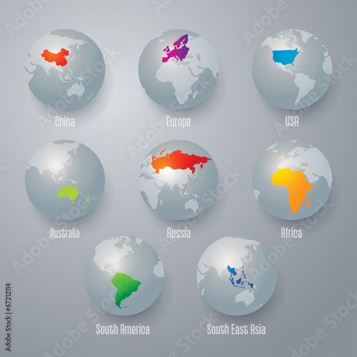 Infographics vector design template.