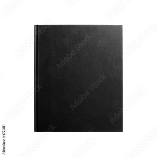 Black book isolated on white #2