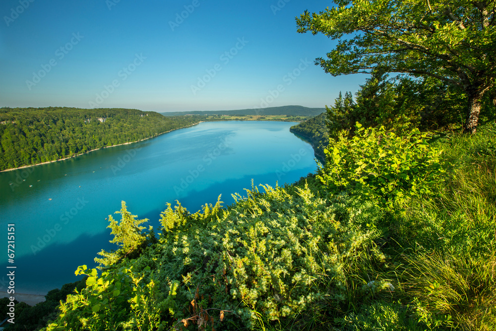 Fototapeta premium Lac de Chalain JURA