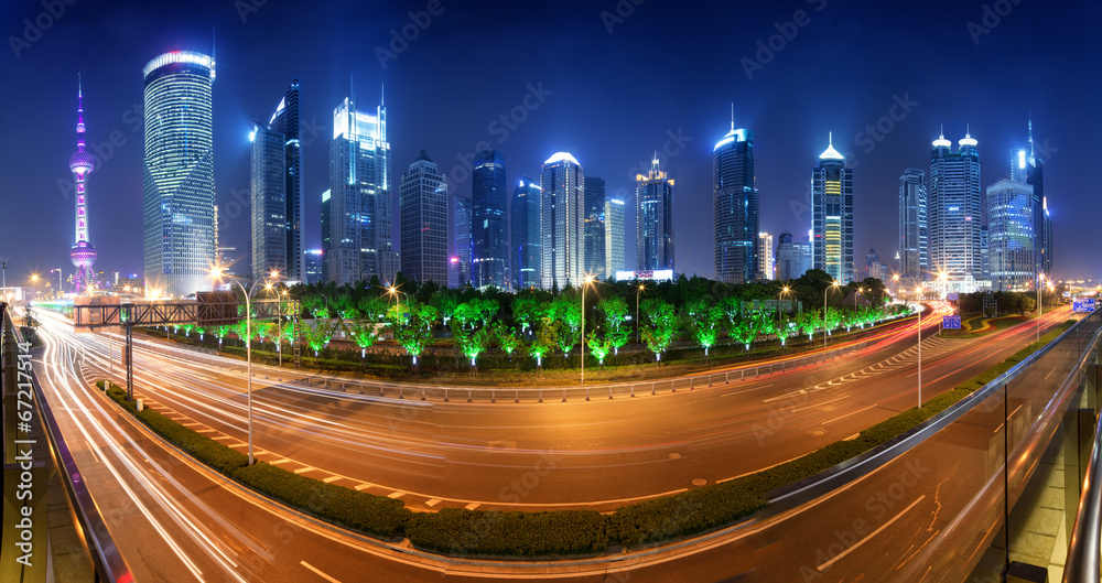 Obraz premium Shanghai Skyline