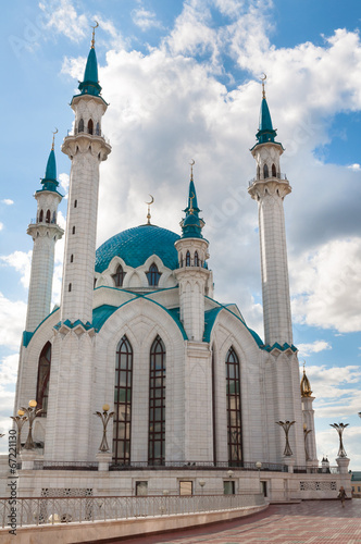 Mosque "Kul Sharif" in Kazan Kremlin, Tatarstan, Russia