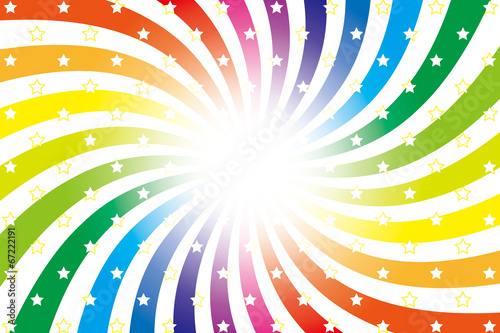 #Background #wallpaper #Vector #Illustration #design #free #free_size #charge_free #colorful #color rainbow,show business,entertainment,party 背景素材壁紙（レインボー, 虹, 虹色, 七色, 放射状, 渦）