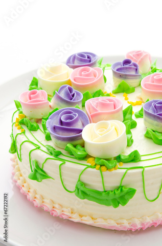 Flower cakes