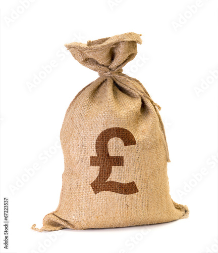 moneybag with Pound photo