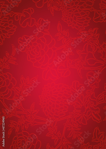 Oriental Chinese pattern background
