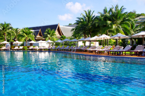 pool in Thailand photo