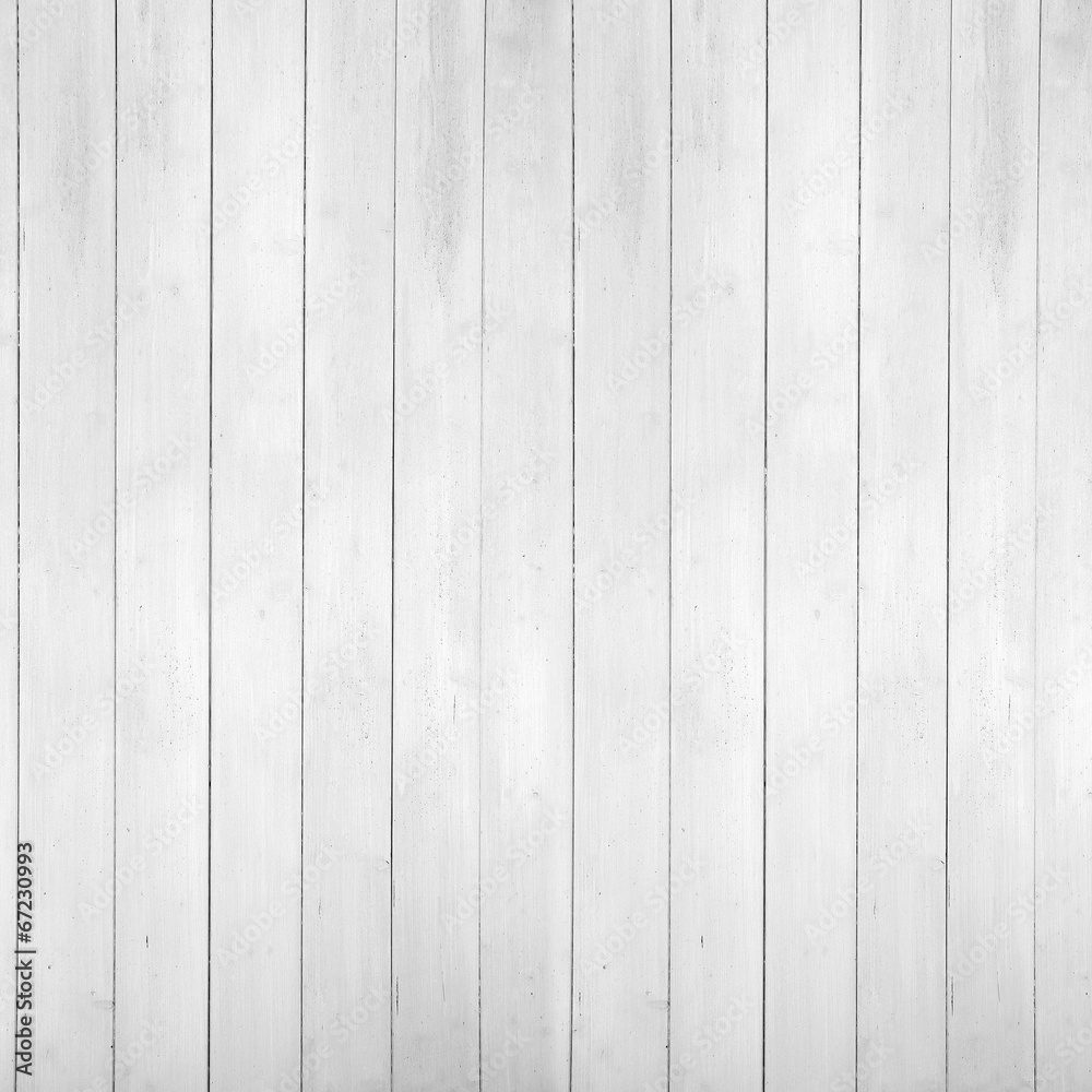 Naklejka premium White Wood Background