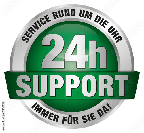 24h Support - Service rund um die Uhr - immer für Sie da!