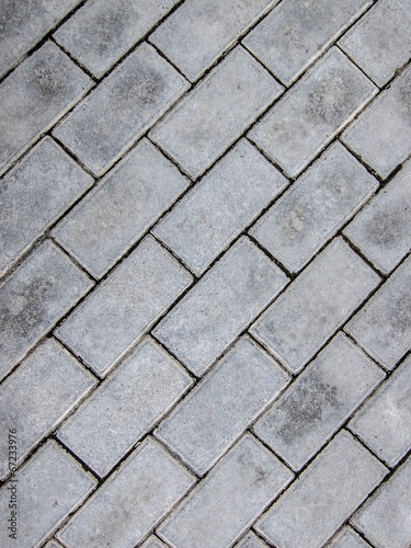 background texture of paving large gray tiles
