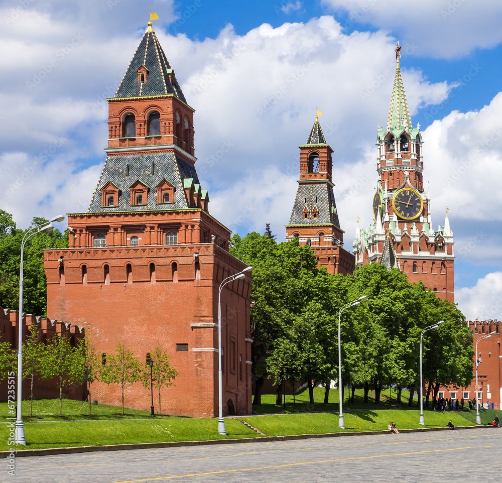 tower of Moscow Kremlin, Russia