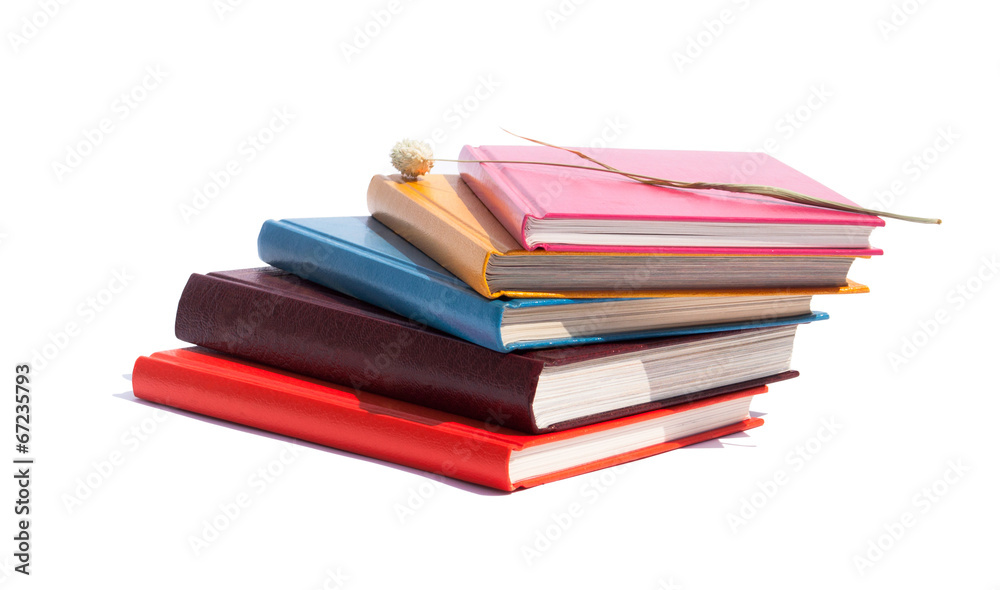 Books in a pile Books in a pile