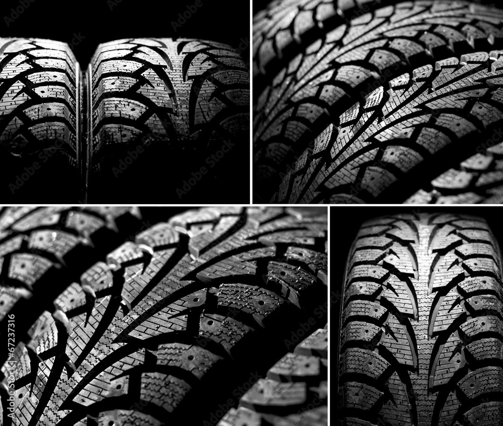 Naklejka premium Tyre