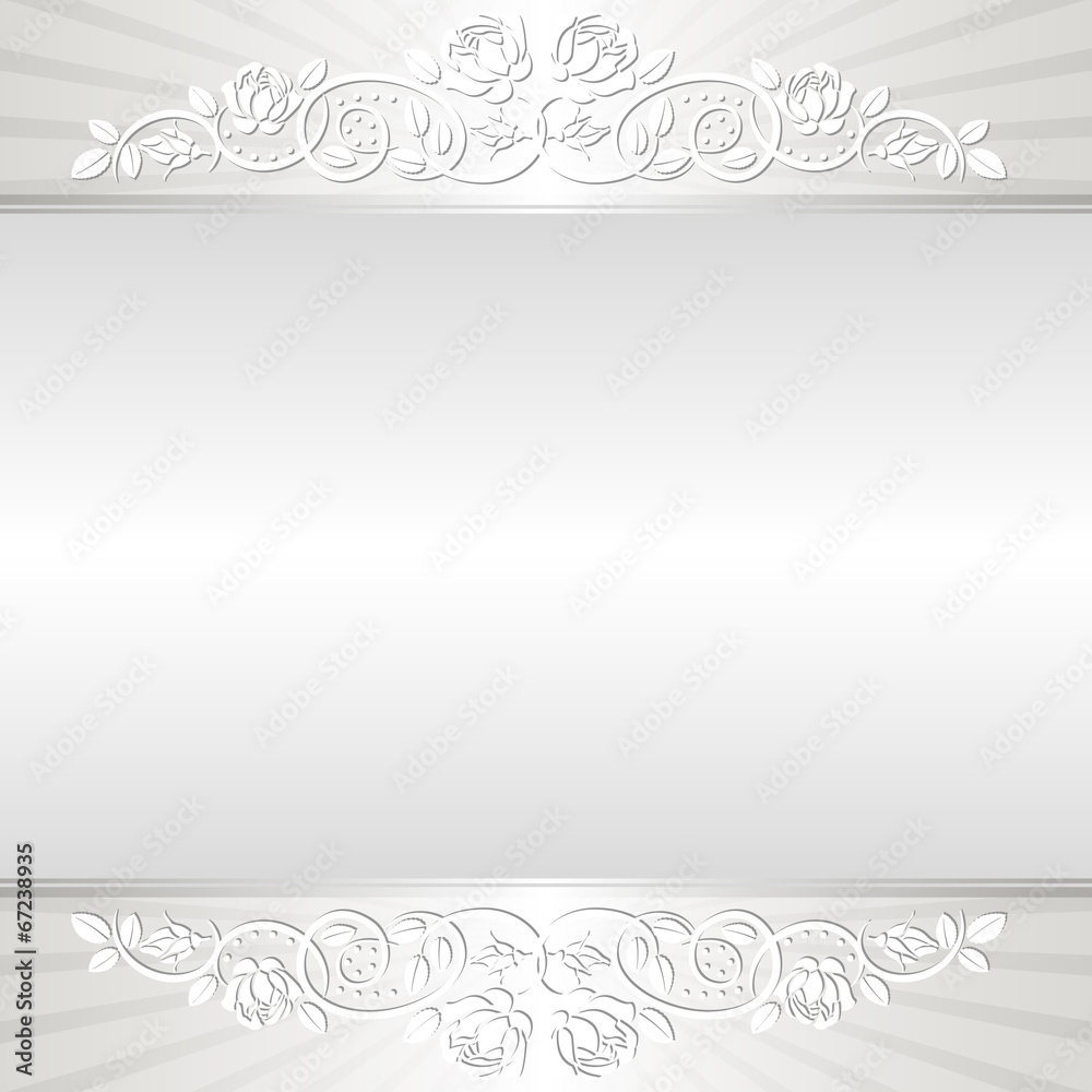 shine background with floral ornaments