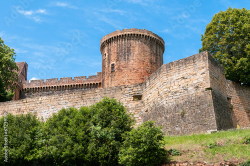 Remparts du château de Castelnau-Bretenoux photo