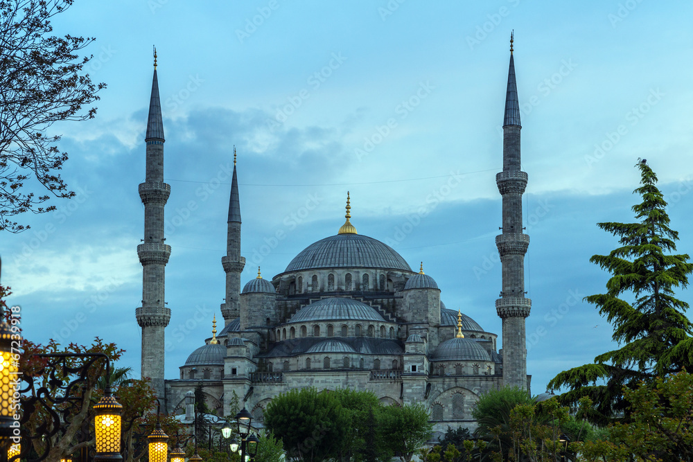 Obraz premium Blue Mosque, Istanbul, Turkey