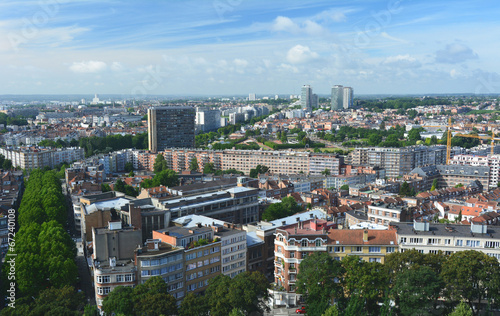 Vue panoramique de Bruxelles