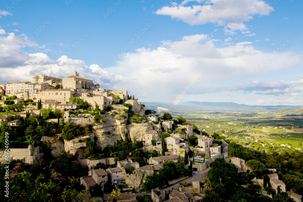 Gordes, one of the most beautiful and most visited French villag