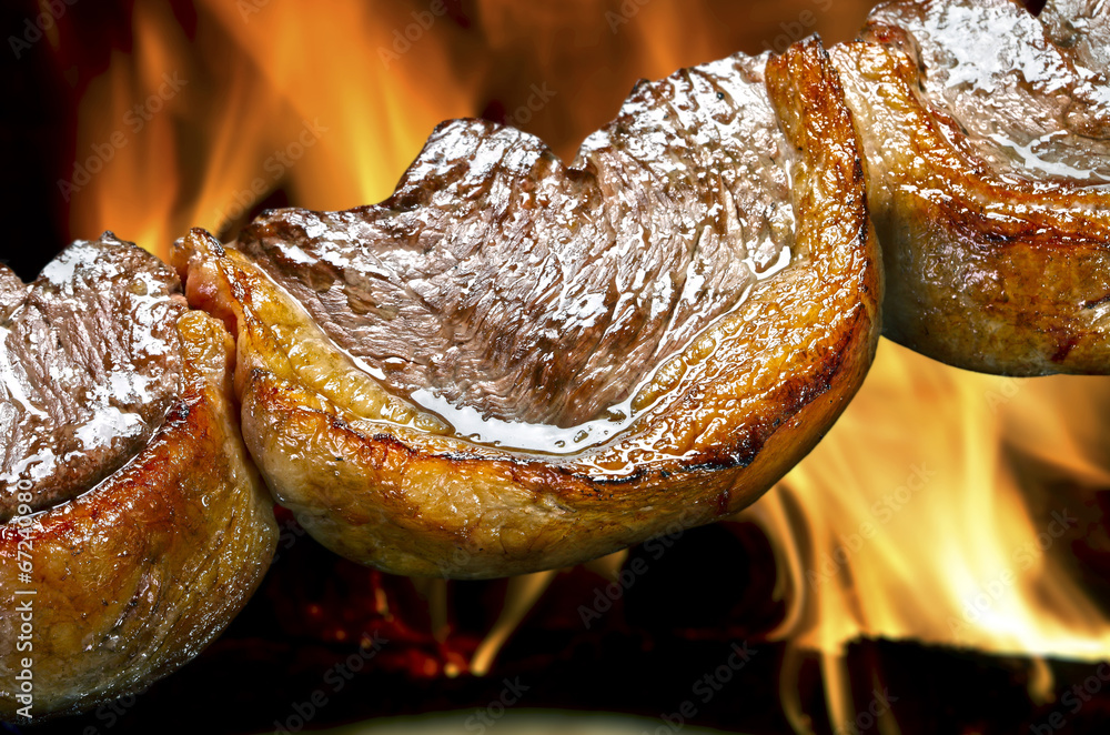 Premium Photo  Picanha, traditional brazilian barbecue.