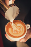 latte art coffee