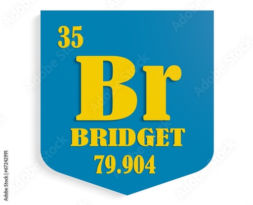 name bridget on shield instead chemical element