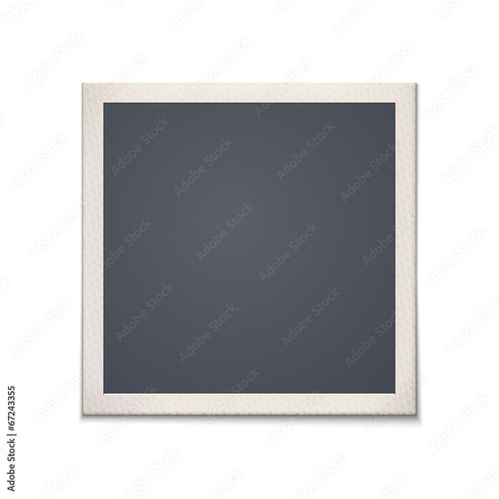 Blank retro photo frame Blank retro photo frame