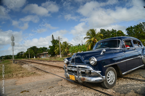 old car on street in Havana Cuba © marcin jucha