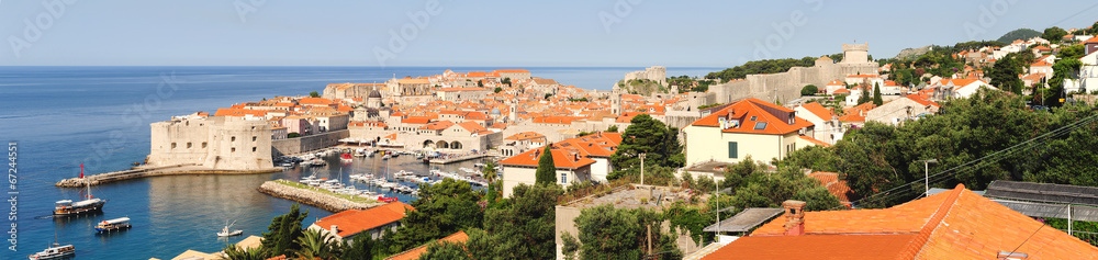 The old town of Dubrovnik
