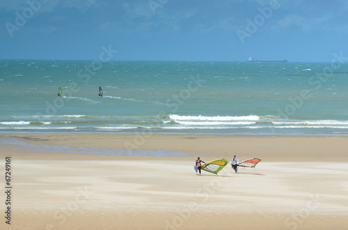 Fototapeta Naklejka Na Ścianę i Meble -  windsurfeur