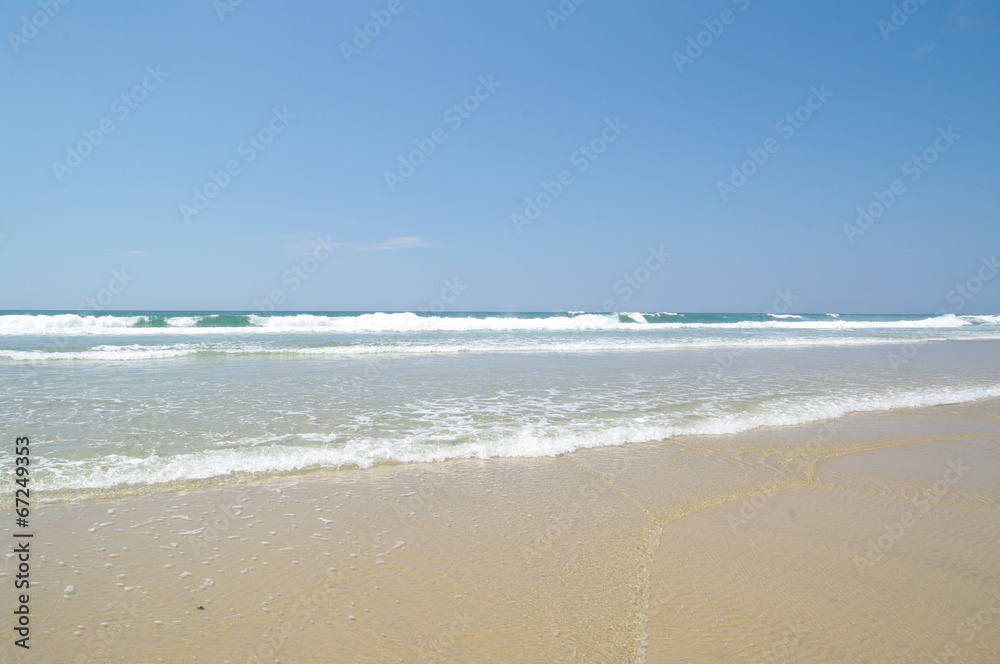 Strand in Frankreich bei Lacanau Ozean 3