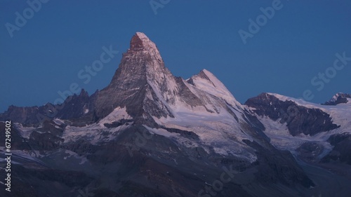 Matterhorn in the very early morning