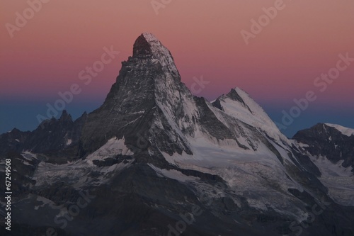 Matterhorn just before sunrise