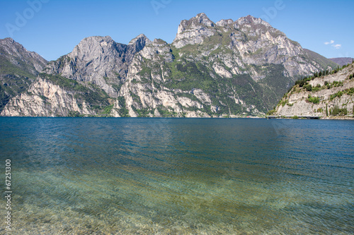 Alps at Lake Garda