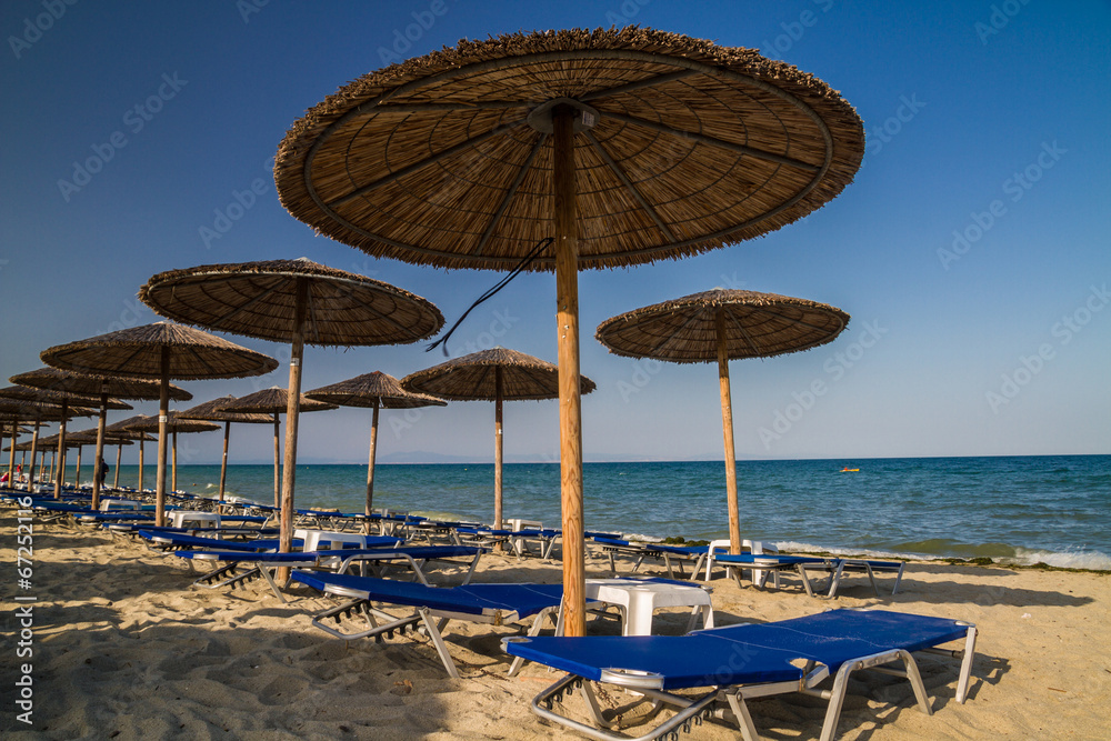 Greece lagoon beach