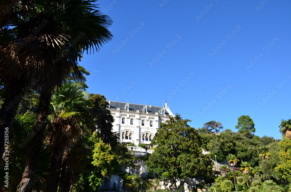 Fototapeta premium Parc de Valrose, Nice