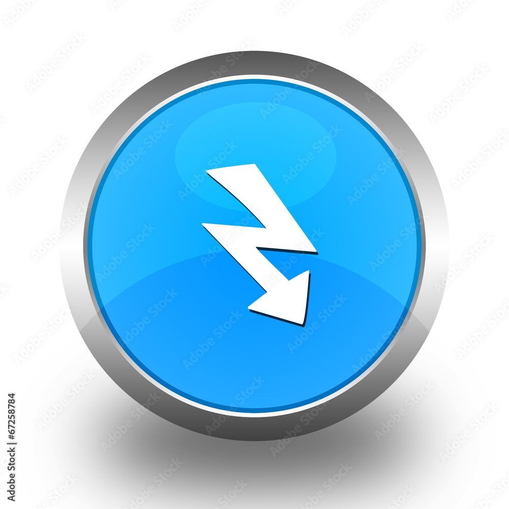 BOUTONS ICONES COLLECTION BLEUE