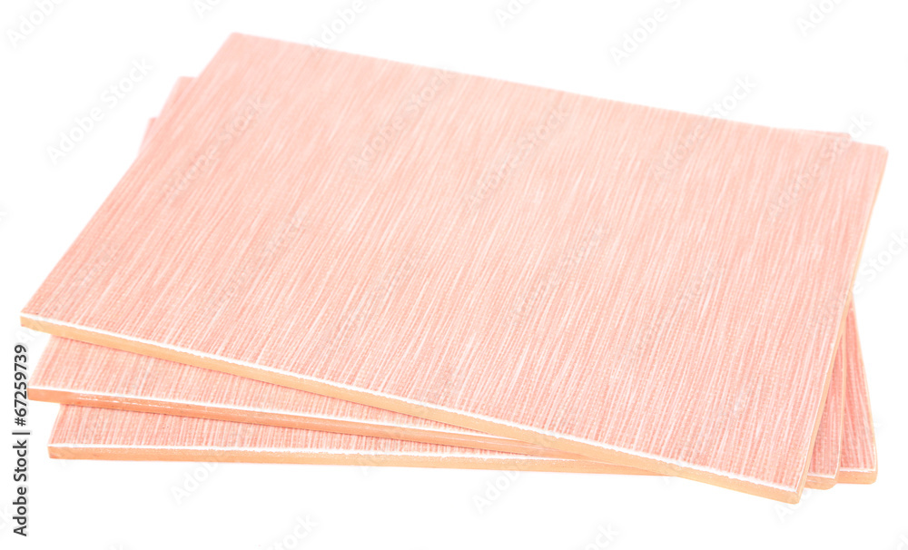 Ceramic tiles isolated on white Ceramic tiles isolated on white