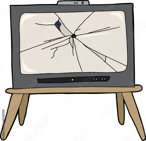 Broken Television