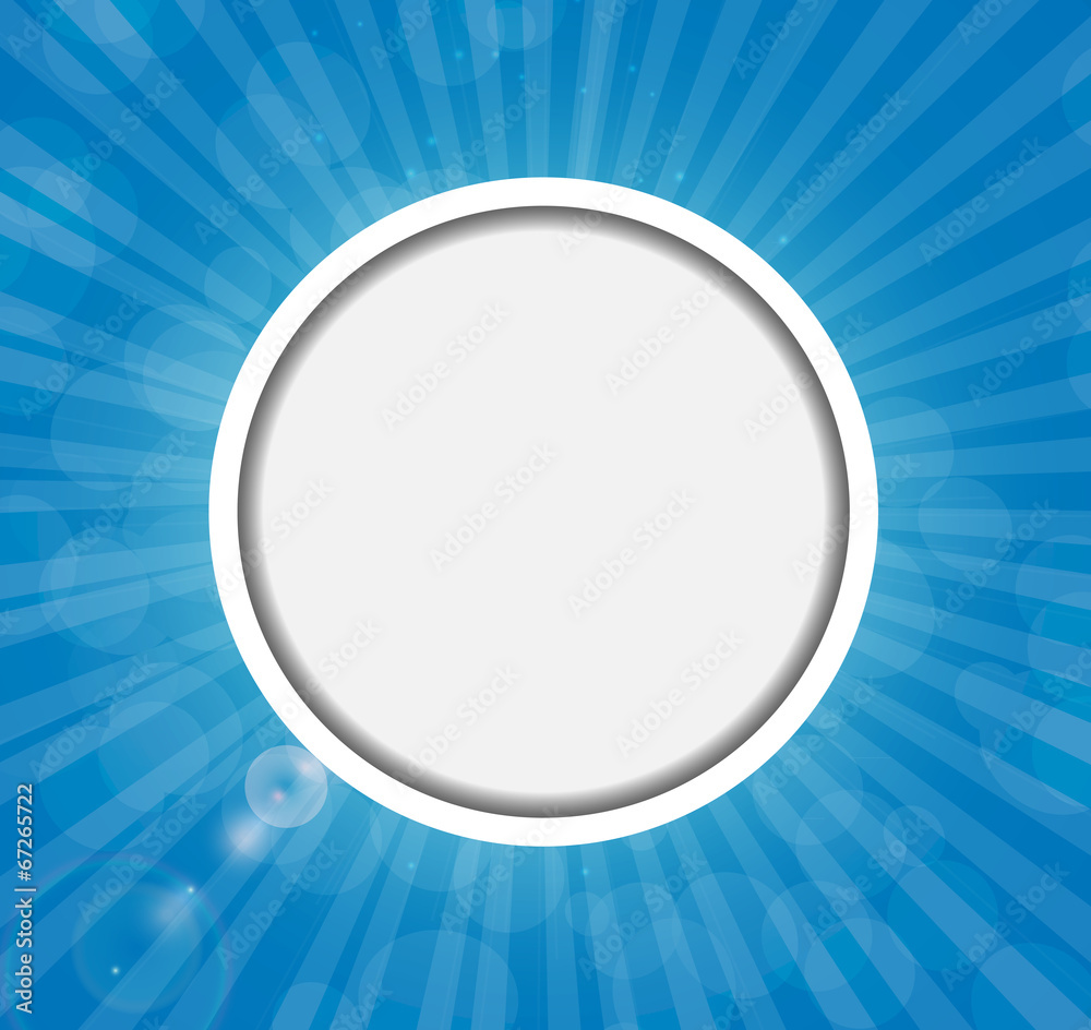 Frame on Sunny Shiny Background Vector Illustration Frame on Sunny Shiny Background Vector Illustration