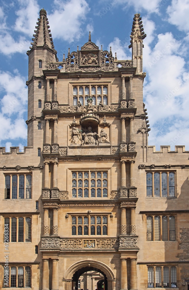 Oxford University, Bodleian Library Tower