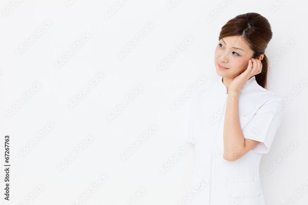 young asian nurse in the hospital young asian nurse in the hospital